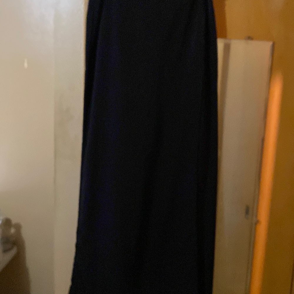 One of a kind and pants with the illusion of a skirt.